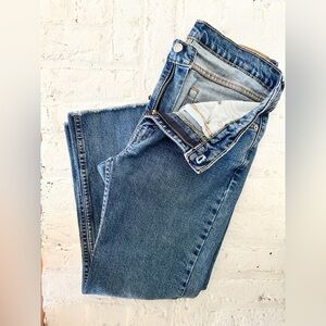 Levi’s 514 Straight Fit Men’s Jeans Frayed Hem– 32x30 Medium Wash